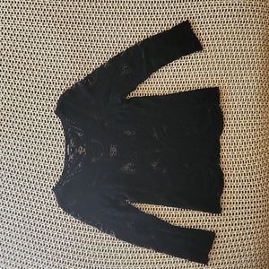 Embroidery Black Top